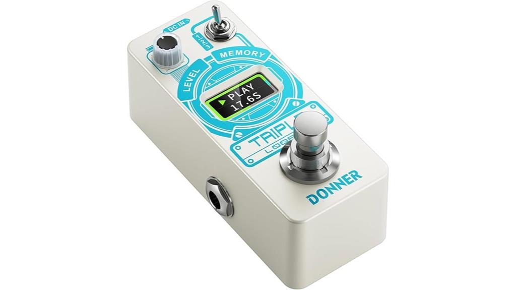 triple looper guitar pedal
