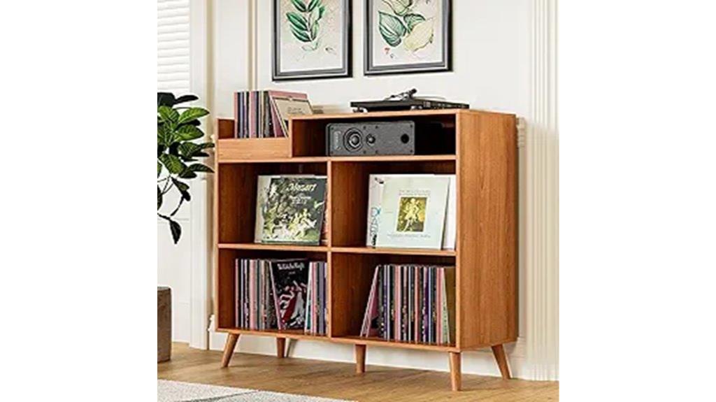 triple tier vinyl stand