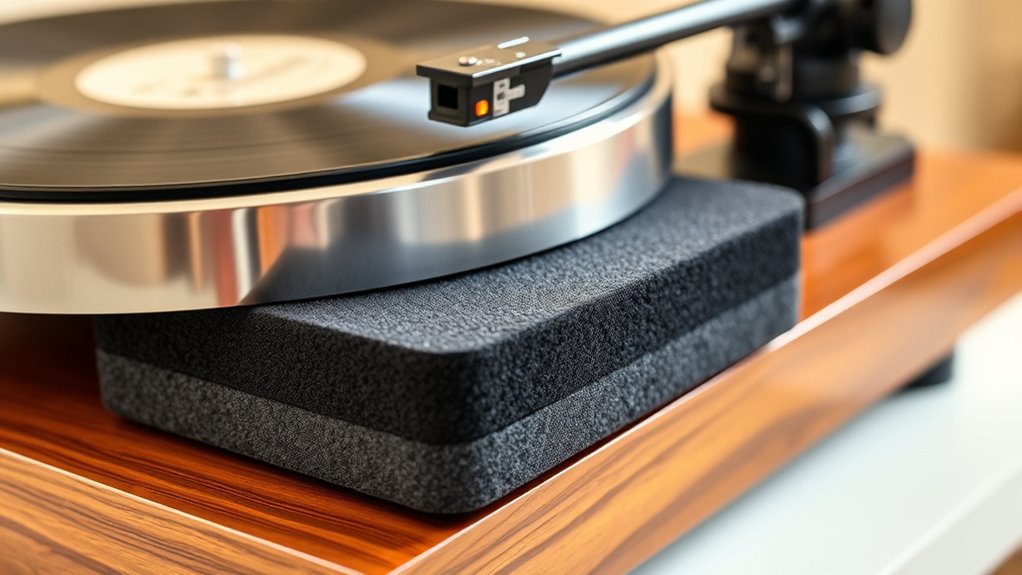 turntable pad selection factors