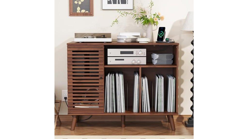 turntable stand with charger