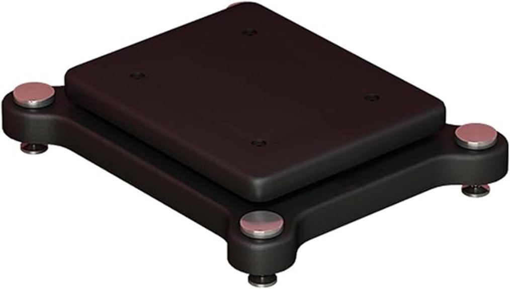 two floor subwoofer stand