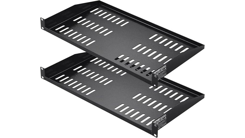 two pack server shelves