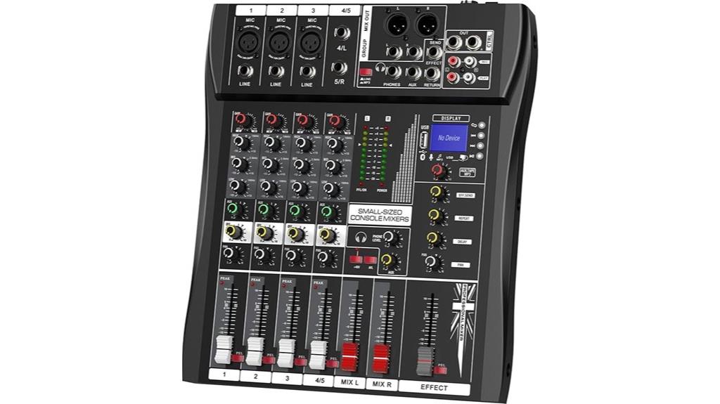 usb bluetooth phantom mixer