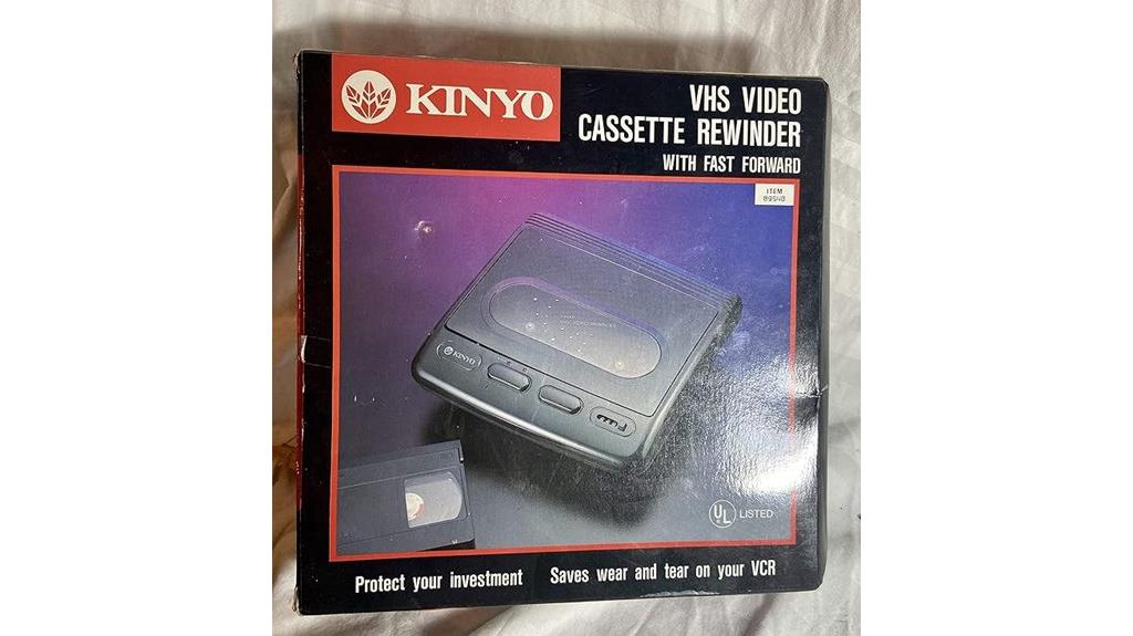 vhs cassette rewinder