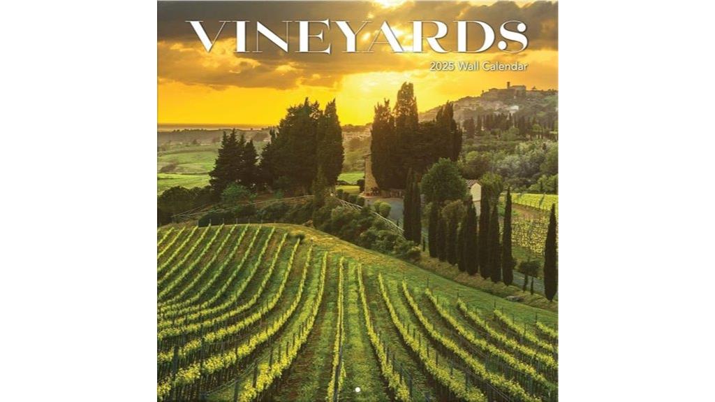 vineyard wall calendar