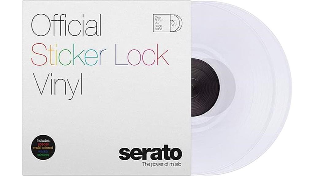 vinyl control record pair