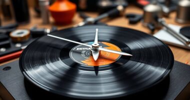 vinyl record clock kits