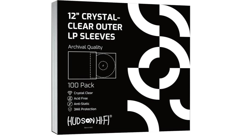 vinyl record sleeve pack