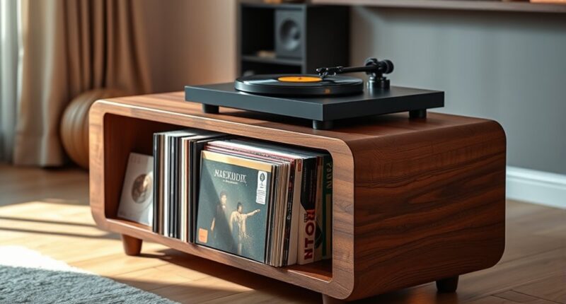 vinyl record storage ideas
