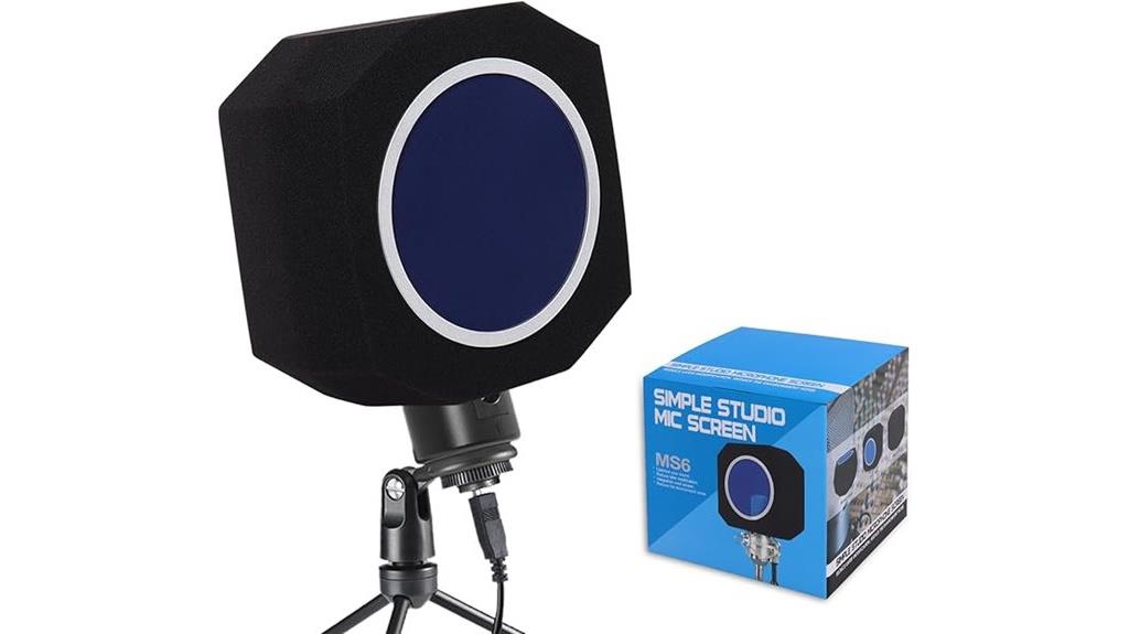 vocal recording microphone shield