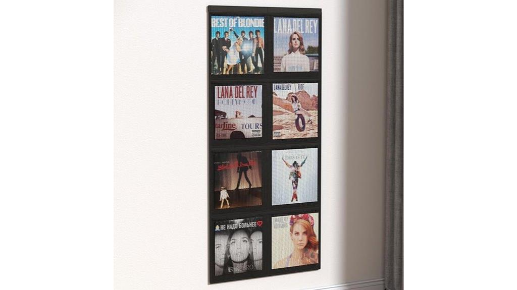 wall mount vinyl storage