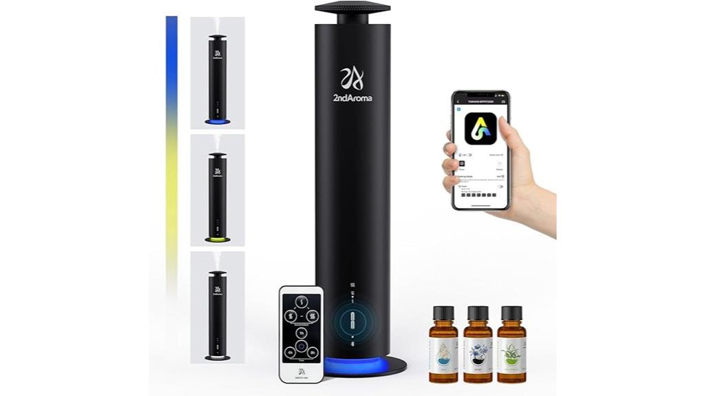 waterless diffuser with lights