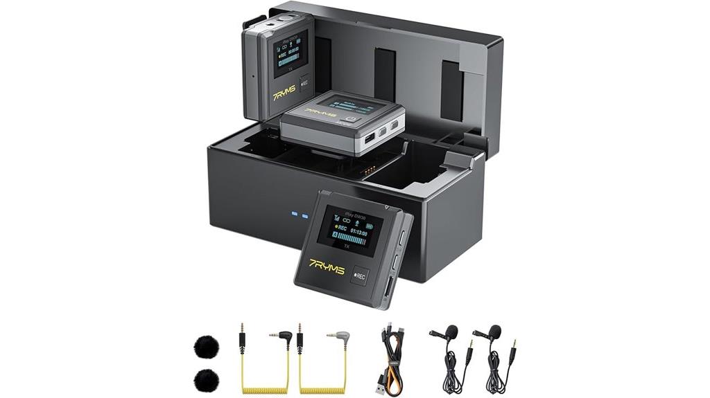 wireless lavalier microphone 16gb