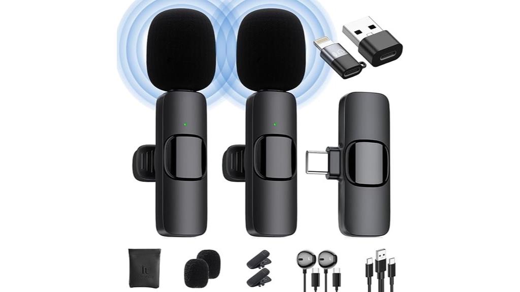 wireless lavalier microphone
