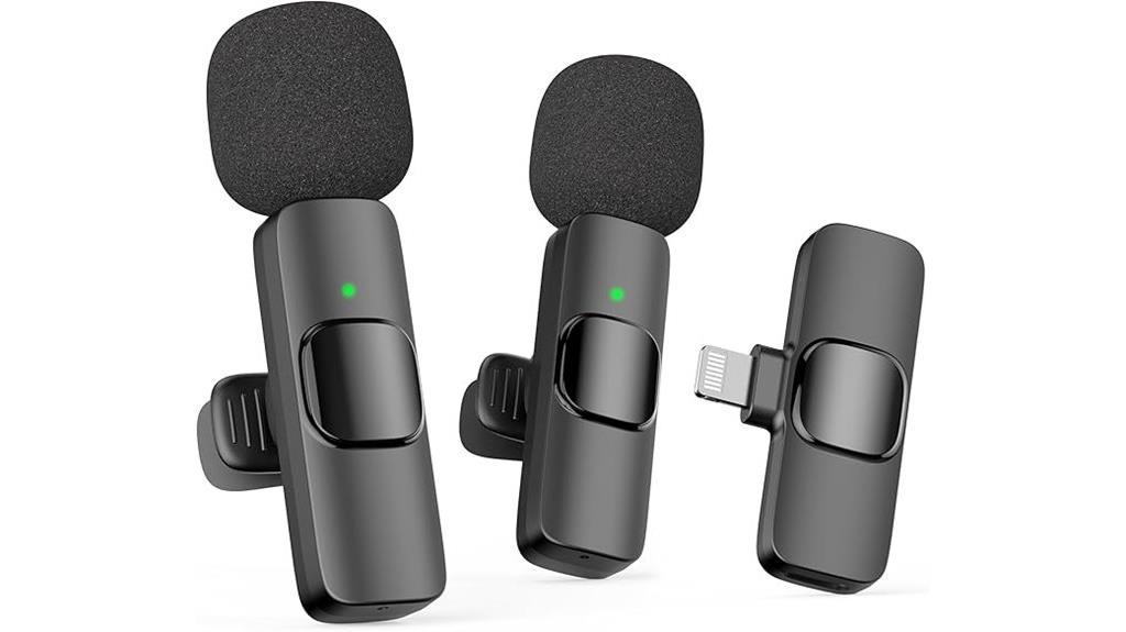wireless lavalier microphone pack