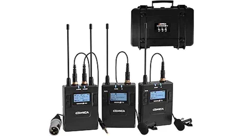 wireless lavalier microphone system
