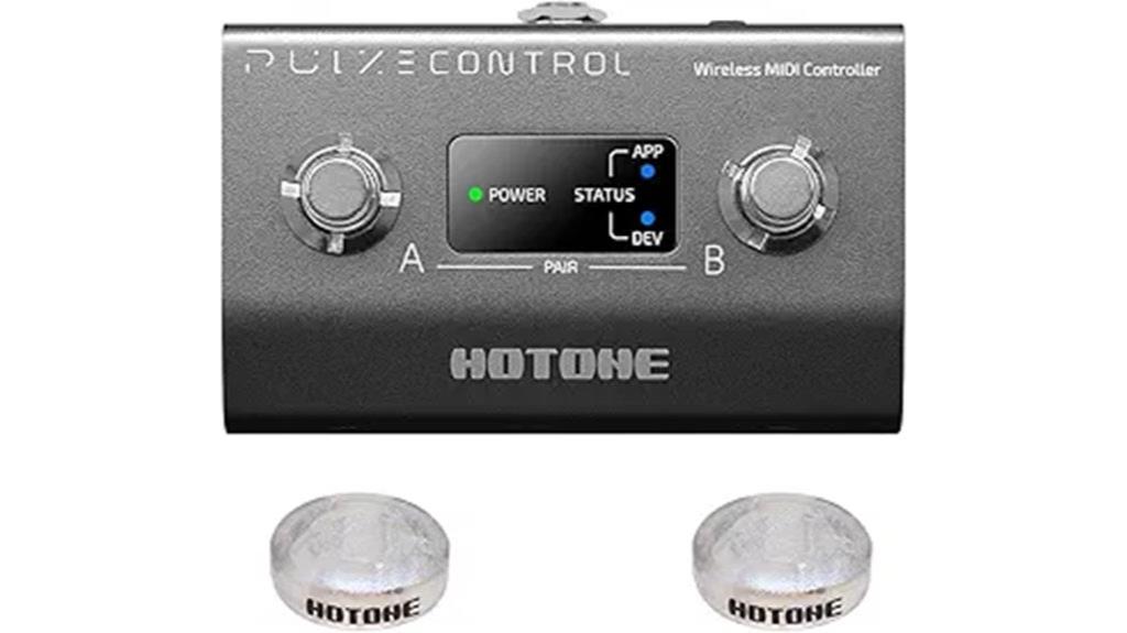 wireless midi controller footswitches