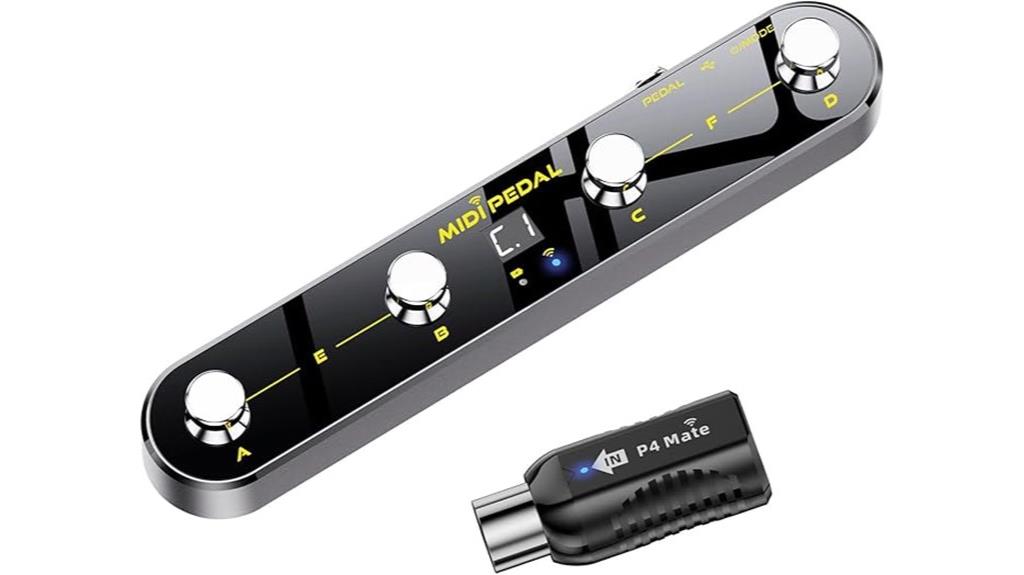 wireless midi foot controller