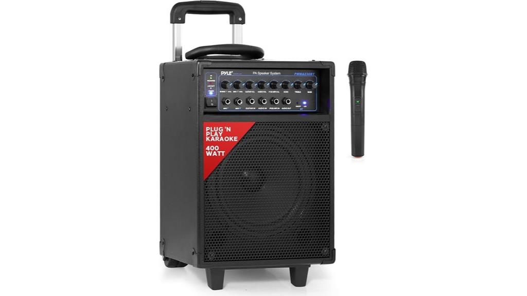 wireless portable pa system