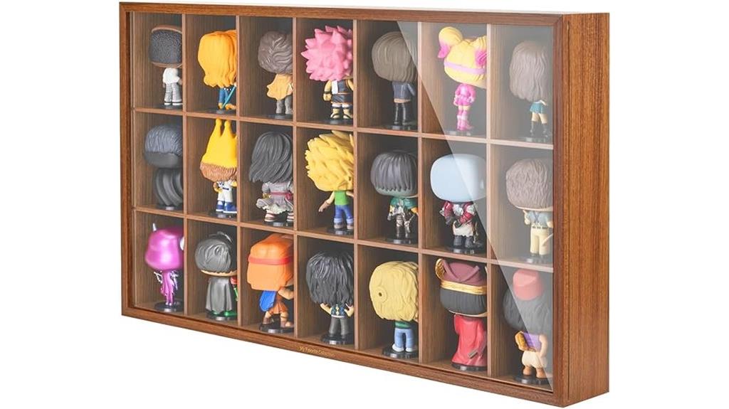 wooden funko pop display
