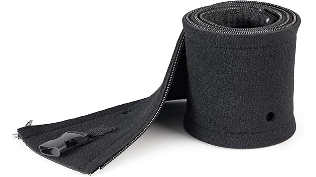 zipper buckle cable sleeve