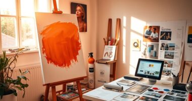 authentic artistic marketing balance