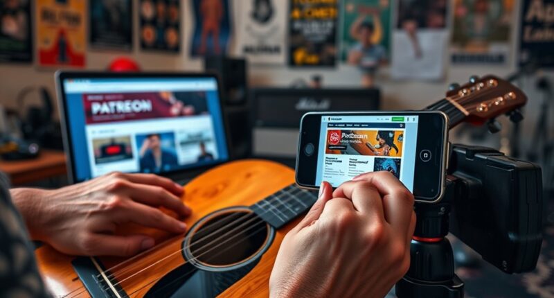 crowdfunding fan support platforms