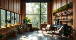 eco friendly studio setup