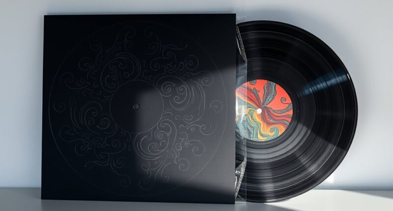 exclusive vinyl record packaging