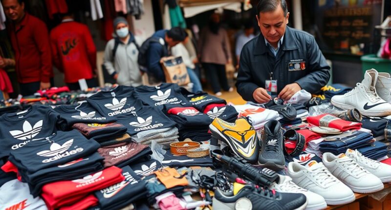 fighting fake brand merchandise