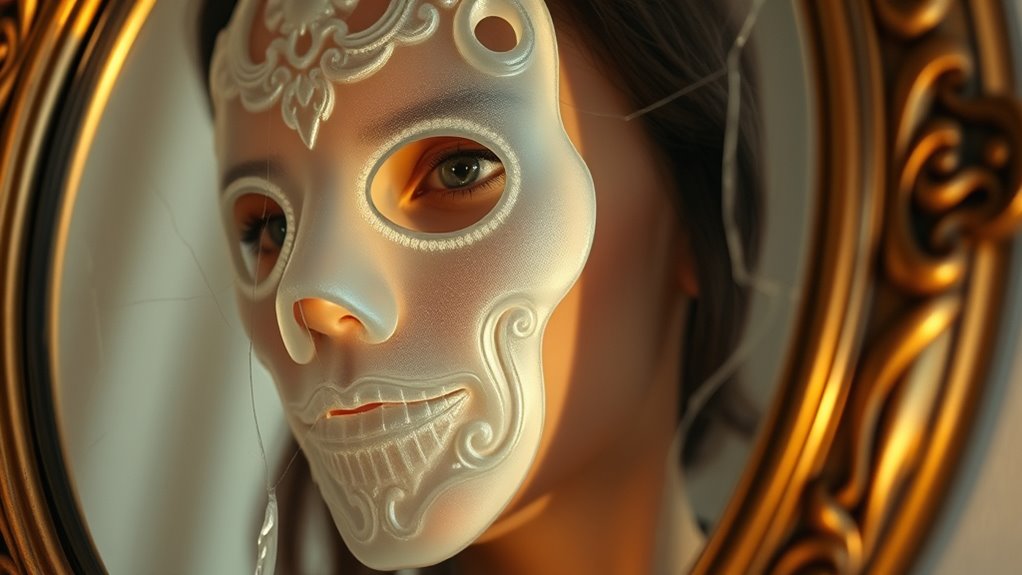 self identity through reflection masks