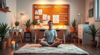 studio boundaries mental wellness