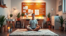 studio boundaries mental wellness
