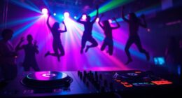 vibrant rhythmic bass explosions