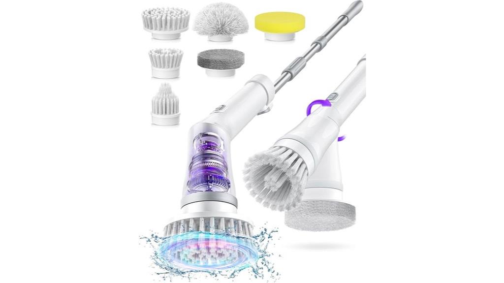 electric spin scrubber kit