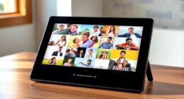 email enabled digital photo frames