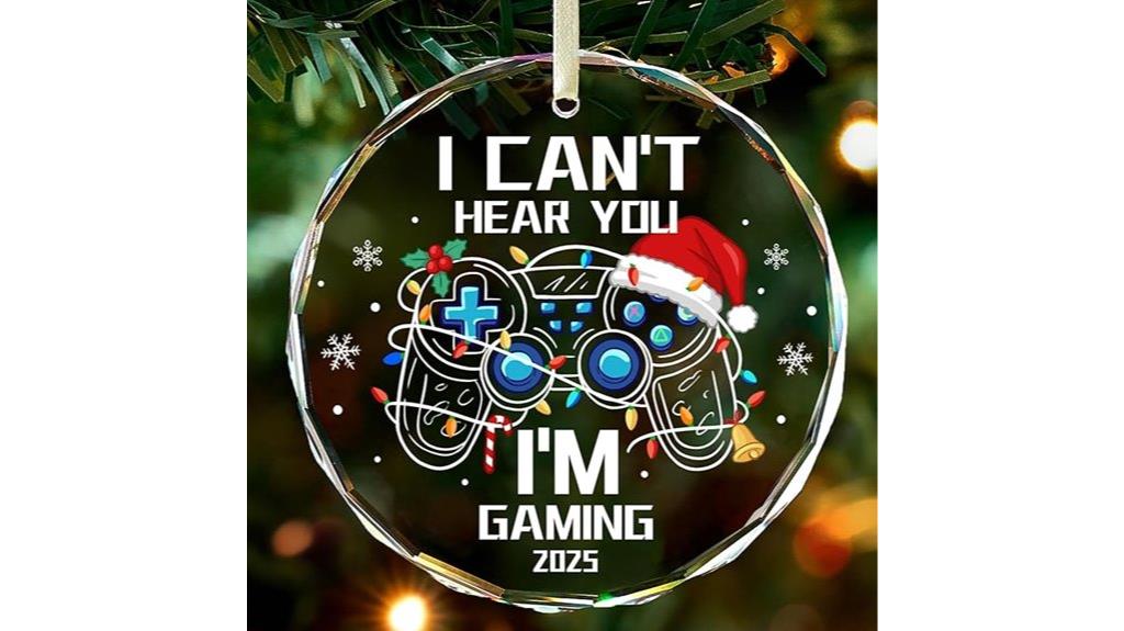 gaming themed christmas ornaments
