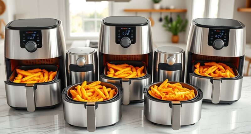 large family air fryer options