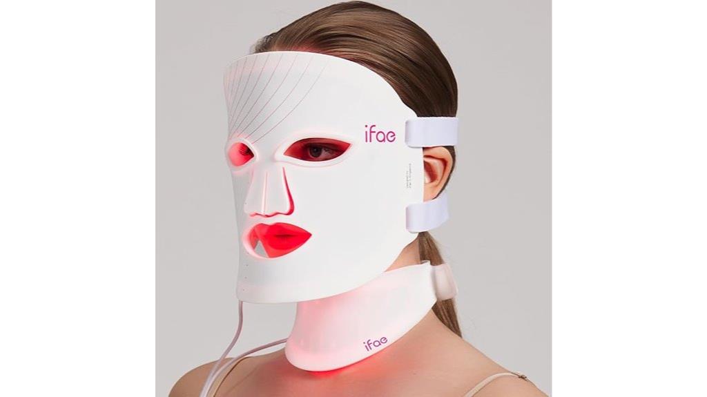 multicolor led facial mask