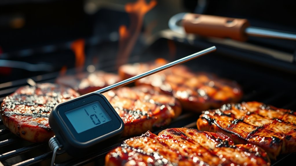 selecting grilling thermometer features