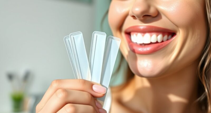 sensitive teeth whitening strips