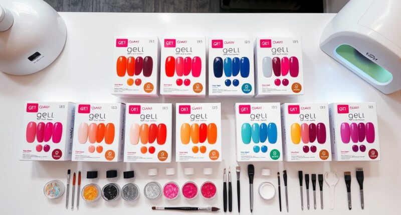 top beginner gel nail kits