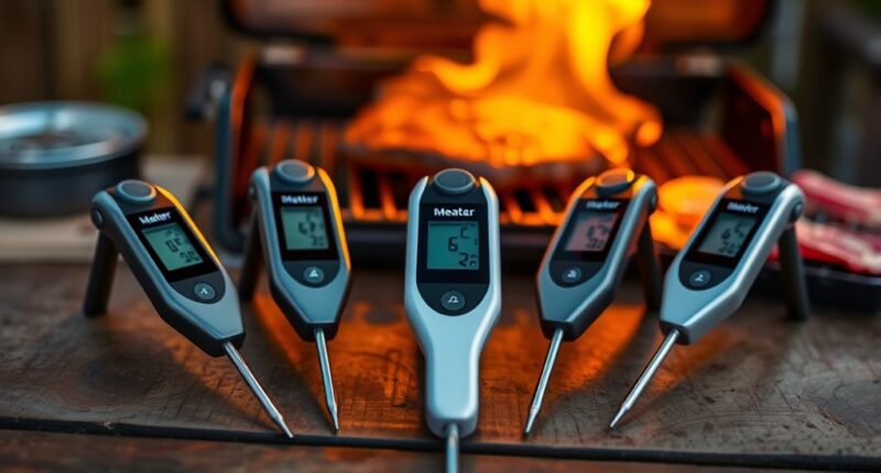 top grilling meat thermometers