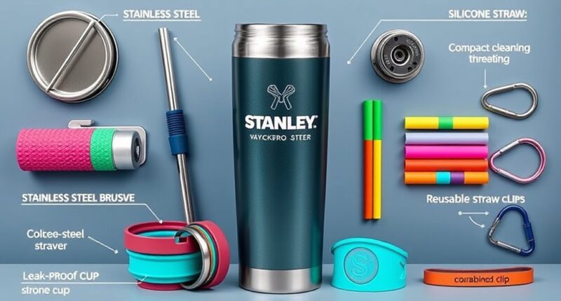 top stanley tumbler add ons