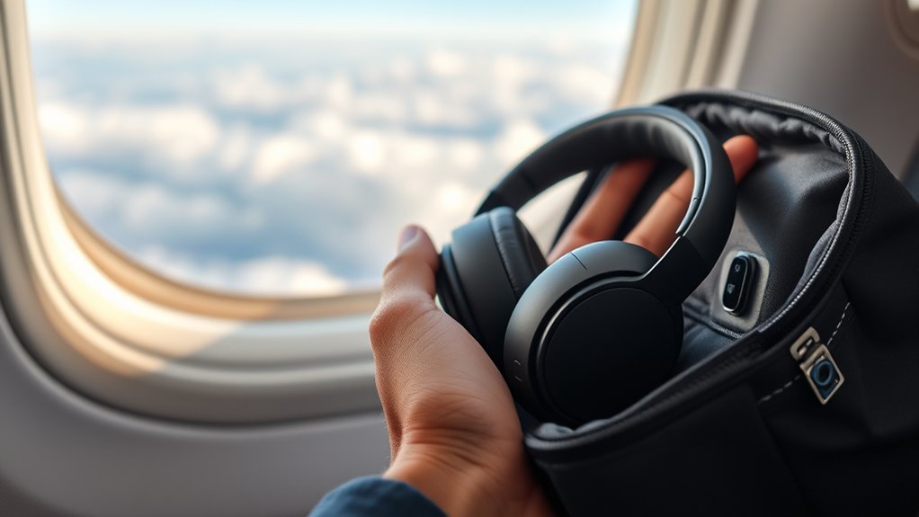travel noise canceling features