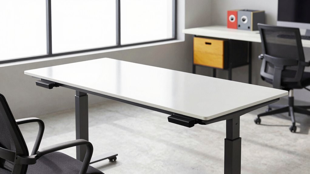 adjustable desks promote ergonomic flexibility
