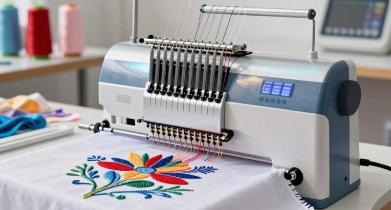 advanced embroidery machine upgrade