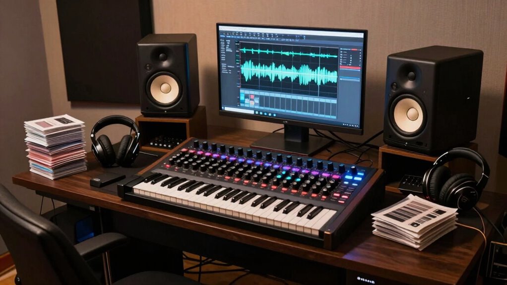beginner music production setup