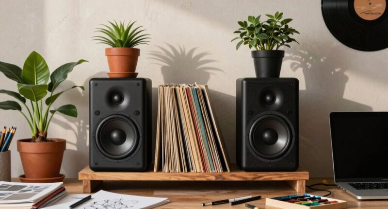 bookshelf speakers enhance creator spaces