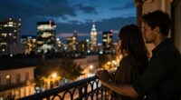 city night romantic imagery